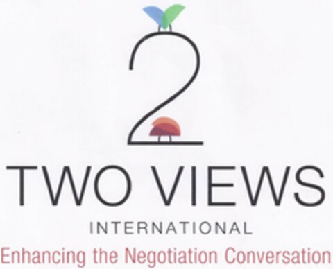 2 TWO VIEWS INTERNATIONAL ENHANCING THE NEGOTIATION CONVERSATION Logo (USPTO, 11.06.2012)