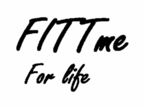 FITT ME FOR LIFE Logo (USPTO, 08/09/2012)