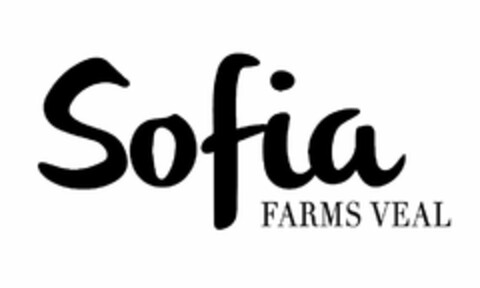 SOFIA FARMS VEAL Logo (USPTO, 10.06.2014)