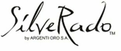 SILVERADO BY ARGENTI ORO S.A. Logo (USPTO, 18.03.2010)