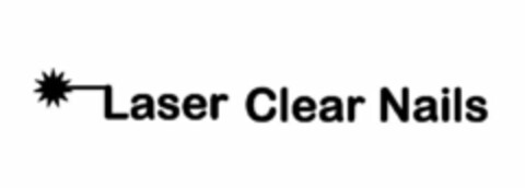 LASER CLEAR NAILS Logo (USPTO, 22.04.2010)