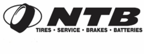 NTB TIRES · SERVICE · BRAKES · BATTERIES Logo (USPTO, 07.09.2010)