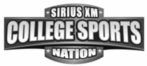 SIRIUS XM COLLEGE SPORTS NATION Logo (USPTO, 22.10.2010)