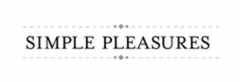 SIMPLE PLEASURES Logo (USPTO, 26.04.2011)