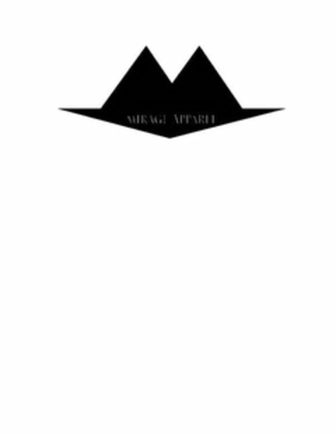 MIRAGE APPAREL Logo (USPTO, 08/02/2011)