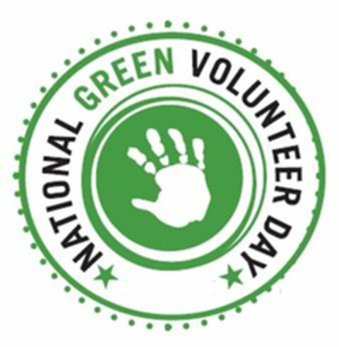 NATIONAL GREEN VOLUNTEER DAY Logo (USPTO, 11/11/2011)