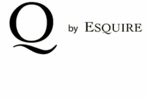 Q BY ESQUIRE Logo (USPTO, 15.12.2011)