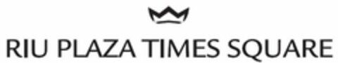 RIU PLAZA TIMES SQUARE Logo (USPTO, 06.06.2012)