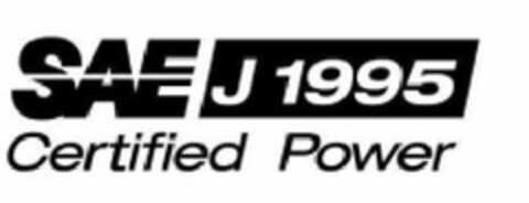 SAE J1995 CERTIFIED POWER Logo (USPTO, 06/07/2012)