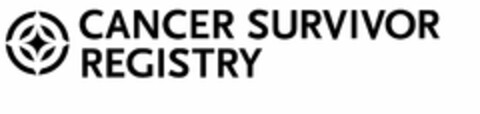 CANCER SURVIVOR REGISTRY Logo (USPTO, 07/30/2012)