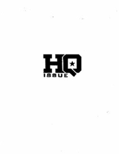 HQ ISSUE Logo (USPTO, 25.09.2012)