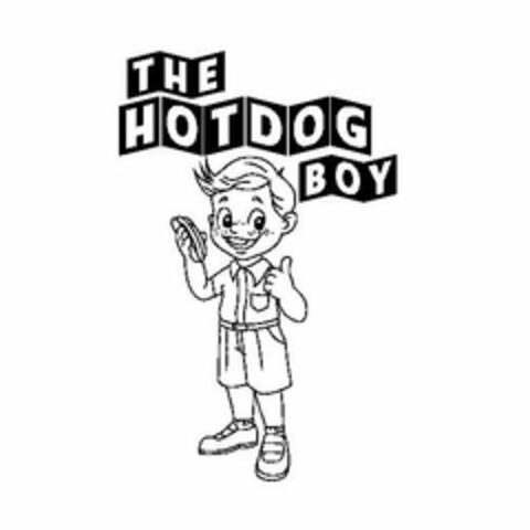 THE HOTDOG BOY Logo (USPTO, 15.11.2012)