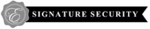 E SIGNATURE SECURITY Logo (USPTO, 12.12.2012)