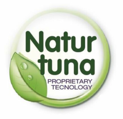 NATUR TUNA PROPRIETARY TECNOLOGY Logo (USPTO, 12/27/2012)