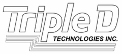 TRIPLE D TECHNOLOGIES INC. Logo (USPTO, 03/18/2013)