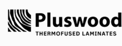 PLUSWOOD THERMOFUSED LAMINATES Logo (USPTO, 20.12.2013)