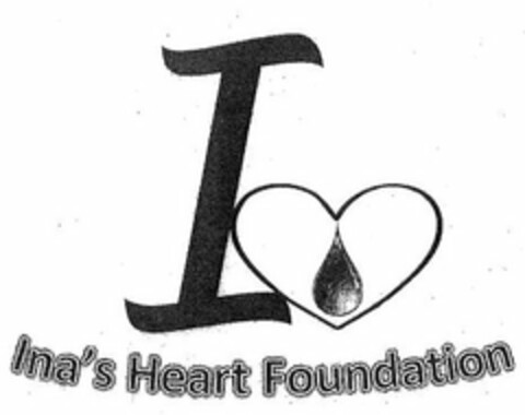 I INA'S HEART FOUNDATION Logo (USPTO, 28.02.2014)