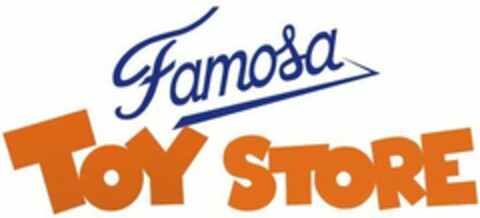 FAMOSA TOY STORE Logo (USPTO, 04.06.2014)