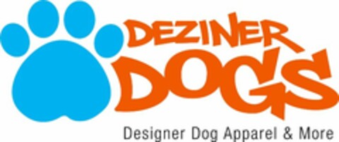 DEZINER DOGS DESIGNER DOG APPAREL & MORE Logo (USPTO, 04/27/2015)