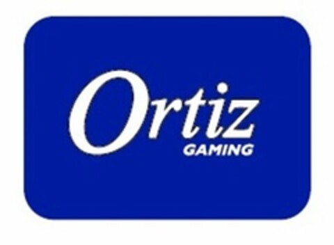 ORTIZ GAMING Logo (USPTO, 23.10.2015)