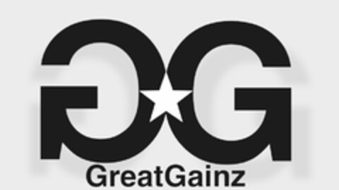 GG GREATGAINZ Logo (USPTO, 10/30/2015)