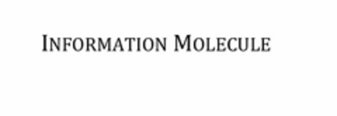 INFORMATION MOLECULE Logo (USPTO, 02/02/2016)