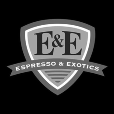 E&E ESPRESSO & EXOTICS Logo (USPTO, 04/12/2016)