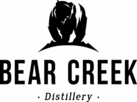 BEAR CREEK · DISTILLERY · Logo (USPTO, 05.05.2016)