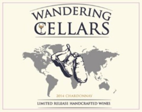 WANDERING CELLARS LIMITED RELEASE HANDCRAFTED WINES Logo (USPTO, 01.02.2017)