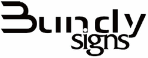 BUNDY SIGNS Logo (USPTO, 01.02.2017)