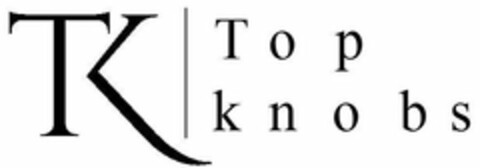 TK TOP KNOBS Logo (USPTO, 08.08.2017)