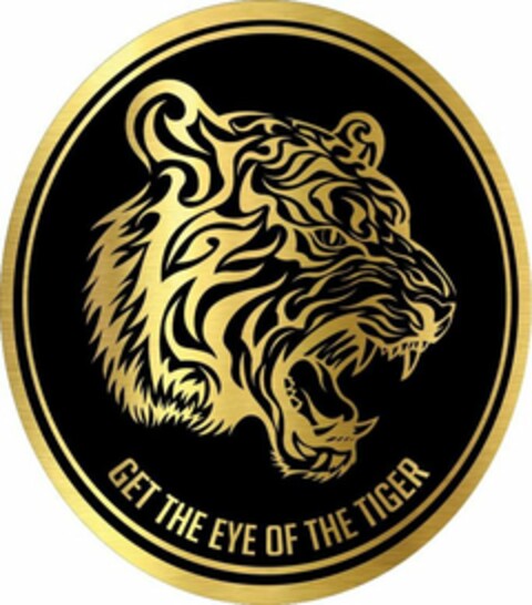 GET THE EYE OF THE TIGER Logo (USPTO, 13.10.2017)