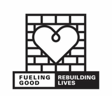 FUELING GOOD REBUILDING LIVES Logo (USPTO, 10/27/2017)