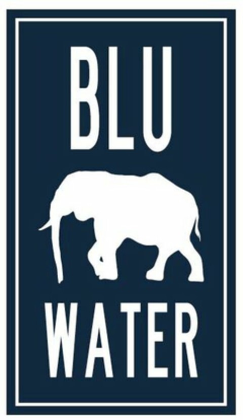 BLU WATER Logo (USPTO, 02/13/2018)