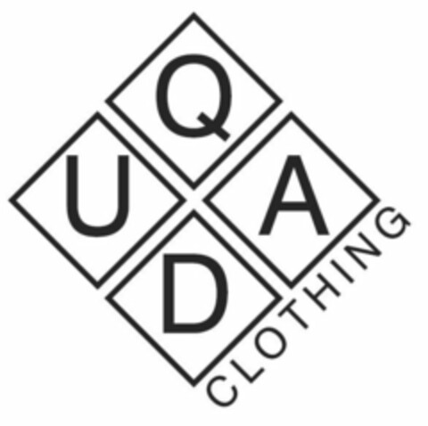 UQDA CLOTHING Logo (USPTO, 06/28/2018)