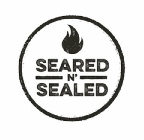 SEARED N' SEALED Logo (USPTO, 08/21/2018)