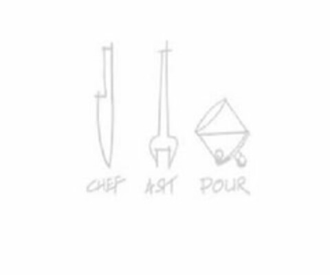 CHEF ART POUR Logo (USPTO, 09/03/2018)