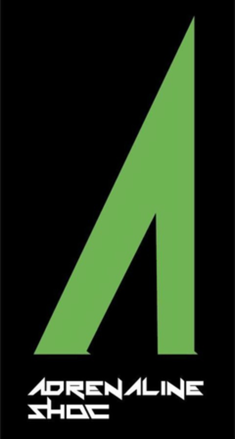 A ADRENALINE SHOC Logo (USPTO, 01.10.2018)