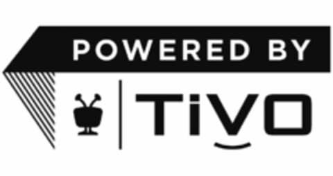 POWERED BY TIVO Logo (USPTO, 01.04.2019)