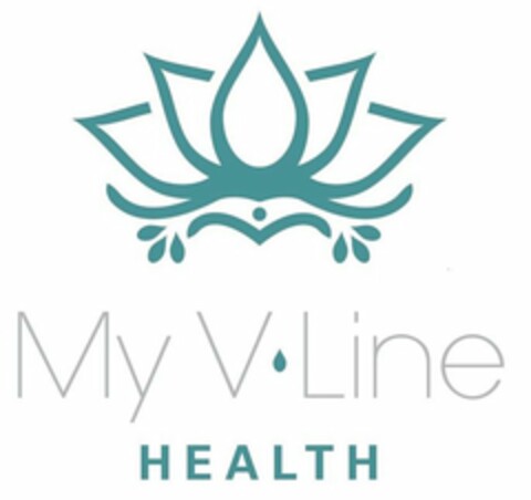 MY V LINE HEALTH Logo (USPTO, 10.09.2019)