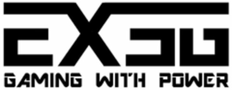 EX3G GAMING WITH POWER Logo (USPTO, 01.10.2019)