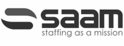 SAAM STAFFING AS A MISSION Logo (USPTO, 14.10.2019)