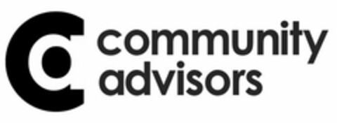 CA COMMUNITY ADVISORS Logo (USPTO, 10.12.2019)