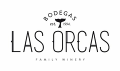 BODEGAS EST. 1994 LAS ORCAS FAMILY WINERY Logo (USPTO, 26.03.2020)