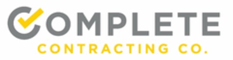 COMPLETE CONTRACTING CO. Logo (USPTO, 08.06.2020)