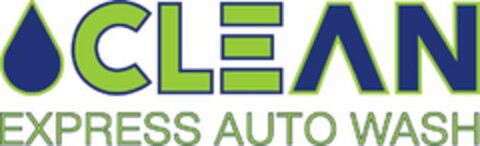 CLEAN EXPRESS AUTO WASH Logo (USPTO, 16.06.2020)