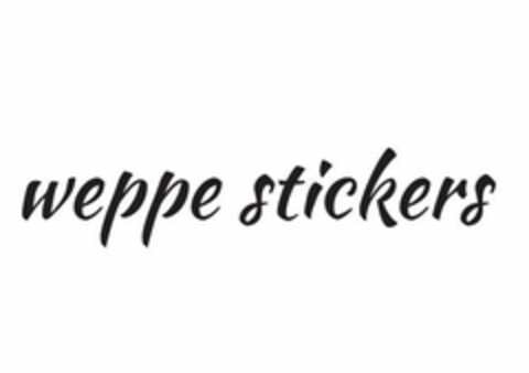 WEPPE STICKERS Logo (USPTO, 18.06.2020)