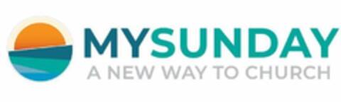 MYSUNDAY A NEW WAY TO CHURCH Logo (USPTO, 07/24/2020)