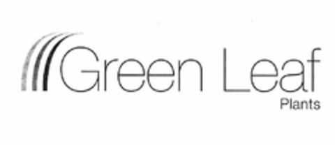 GREEN LEAF PLANTS Logo (USPTO, 02/17/2009)