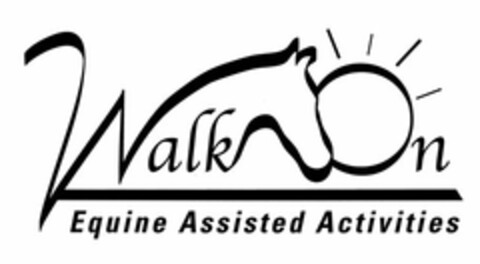 WALK ON EQUINE ASSISTED ACTIVITIES Logo (USPTO, 29.07.2009)